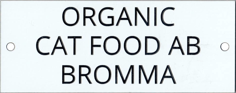Organic Cat Food AB Bromma
